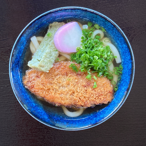 ごぼうメンチうどん